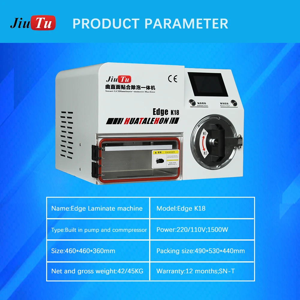 Автоматический изогнутый экран ОСА вакуумное ламинирование машина для Samsung S6 S7