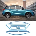 Для Suzuki S-Cross Scross SX4 2017 2018 2019 2020 Автомобильная отделка из нержавеющей стали