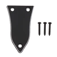rod cover plates 3 screws sets for guitar replacement black