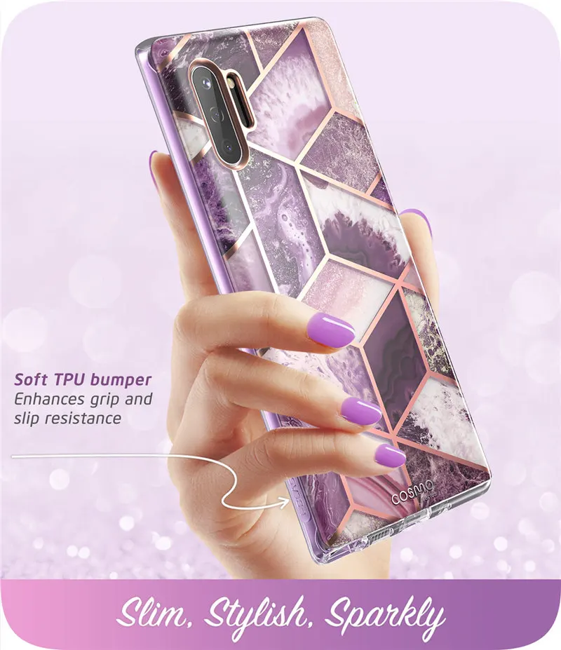 Чехол для samsung Galaxy Note 10( выпуск) i-Blason Cosmo Full-блеск для тела Чехол под мрамор без встроенного протектора экрана