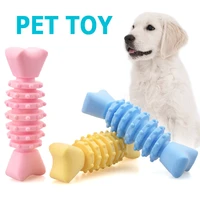pet dog chew toy molar teeth cleaning bone shape pet puppy interactive toys bite resistant extra tough tooth clean trp dogs toys
