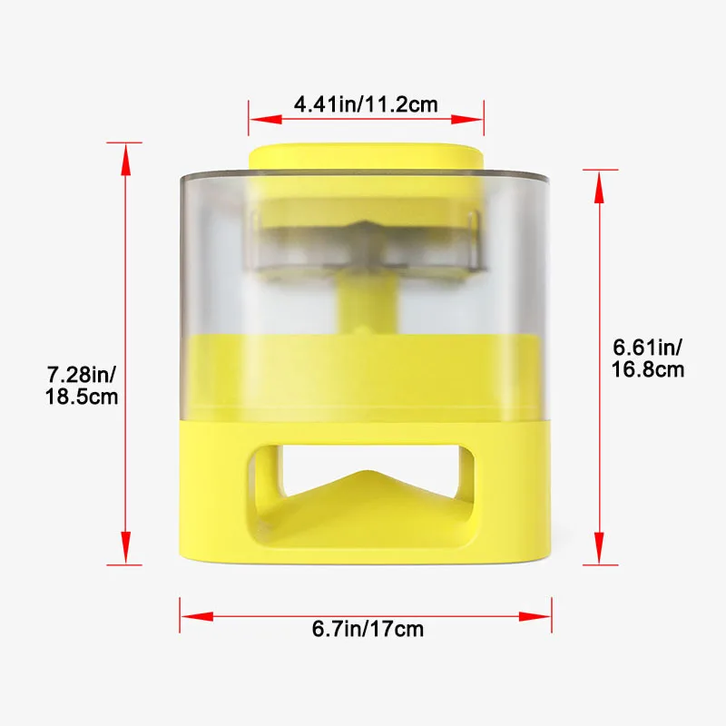 

MySudui Interactive Reward Toy for Dogs Automatic Leaking Food Treat Dispenser Slow Feeder Toy Smart IQ Training Play Dog Game