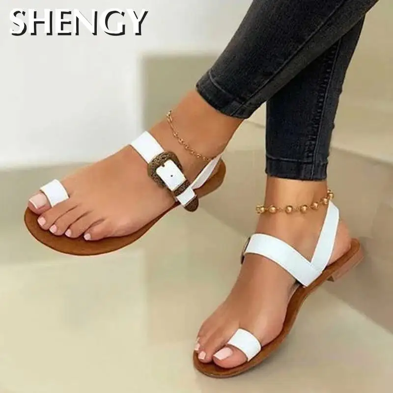 2020 летние пляжные сандалии на плоской подошве Женские модные удобные шлепанцы из