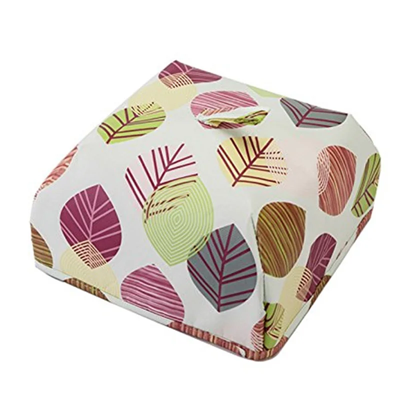 Горячие 1 шт алюминиевой фольги крышки еды складные изолированные термальные