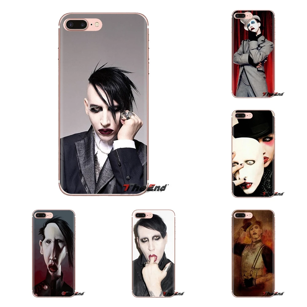 Прозрачные чехлы из ТПУ Brian Hugh Warner Marilyn Manson для huawei mate Honor 4C 5C 5X6X7 7A 7C 8 9 10 8C 8X20 Lite Pro |