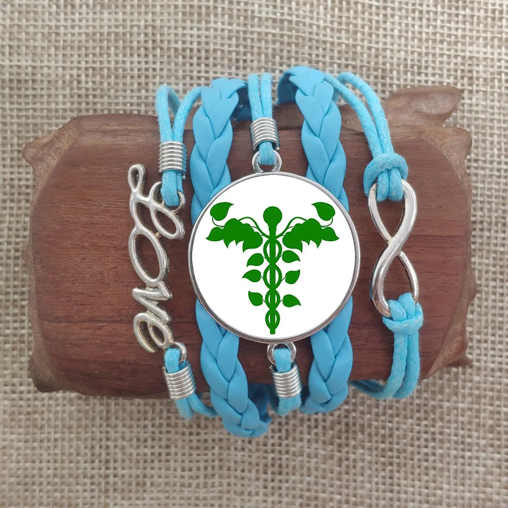 Новый милый кожаный браслет со временем и драгоценным камнем шапочка для