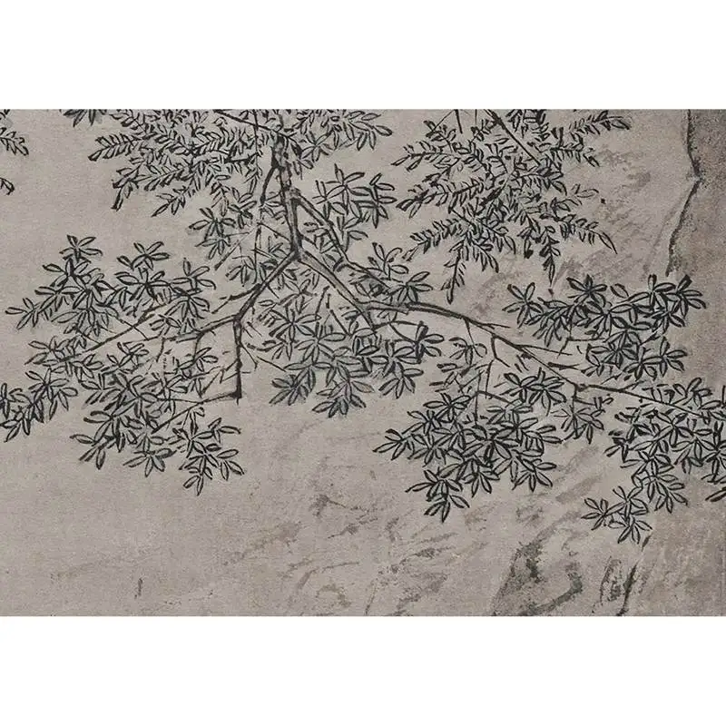 Qiu Ying (1497-1552) китайская династия Мин художник гор прослушивание Qin 42x см