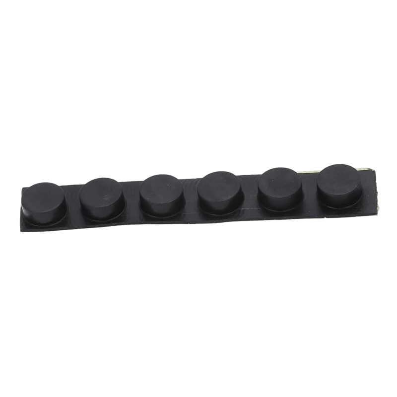 Furniture knob round 10 mm x 5 self-adhesive rubber pads 6 in 1 |