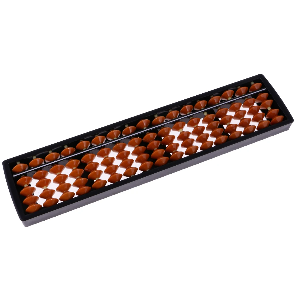 Портативные пластиковые бусины 17 стержней Абакус соробан шт. инструмент для