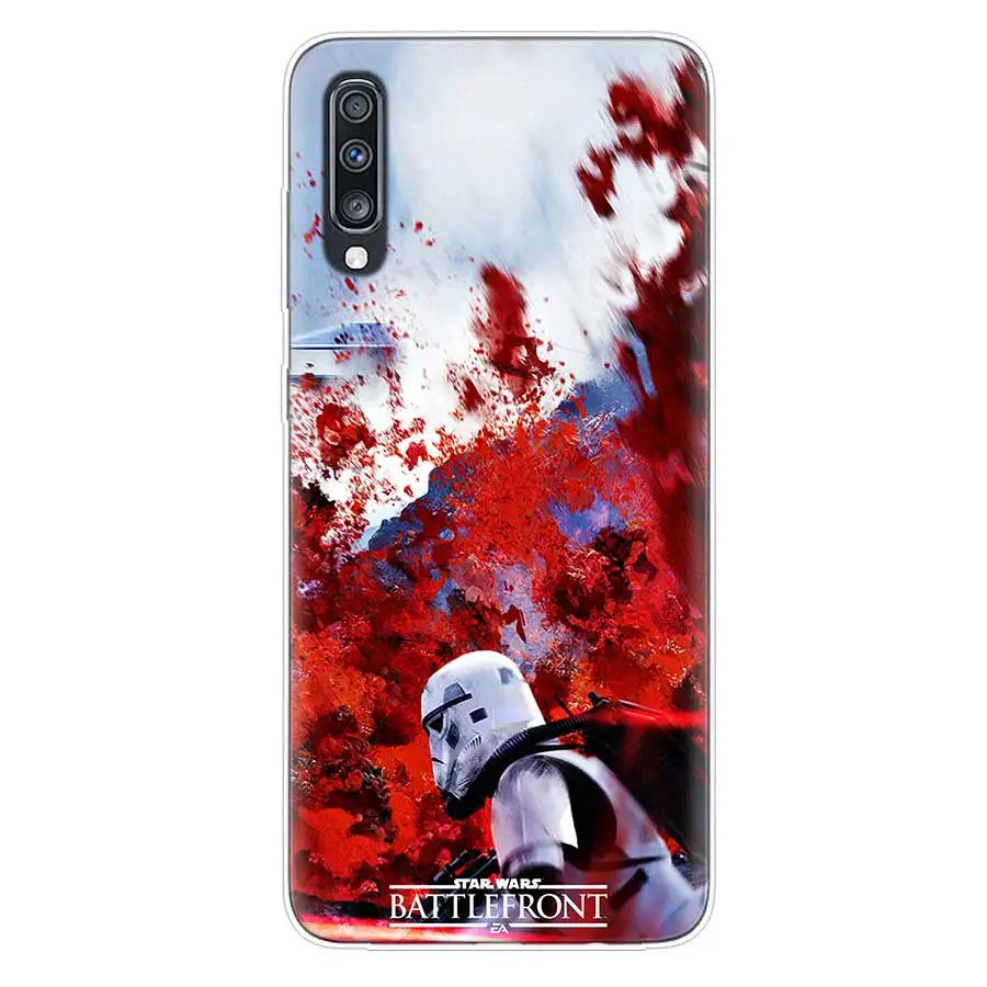 С принтом Звездные войны акварелью моды мягкий бампер чехол для телефона