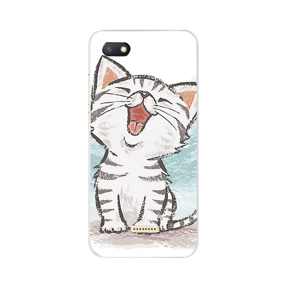 Чехол для Xiaomi Redmi 6A мягкий силиконовый чехол на заднюю панель телефона 6 A 5 Plus Note Pro