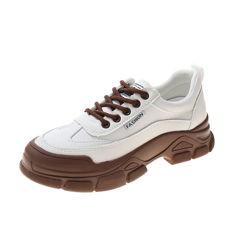 

Spring And Summer New Women's Shoes Thick-Soled Height-Enhancing Shoes Fashion All-Match Trend Tooling Shoes Casual Sports Shoes