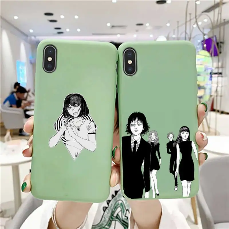 Японский ужас комиксов чтомые Джунджи Ито Чехол для мобильного телефона iphone 11 Pro