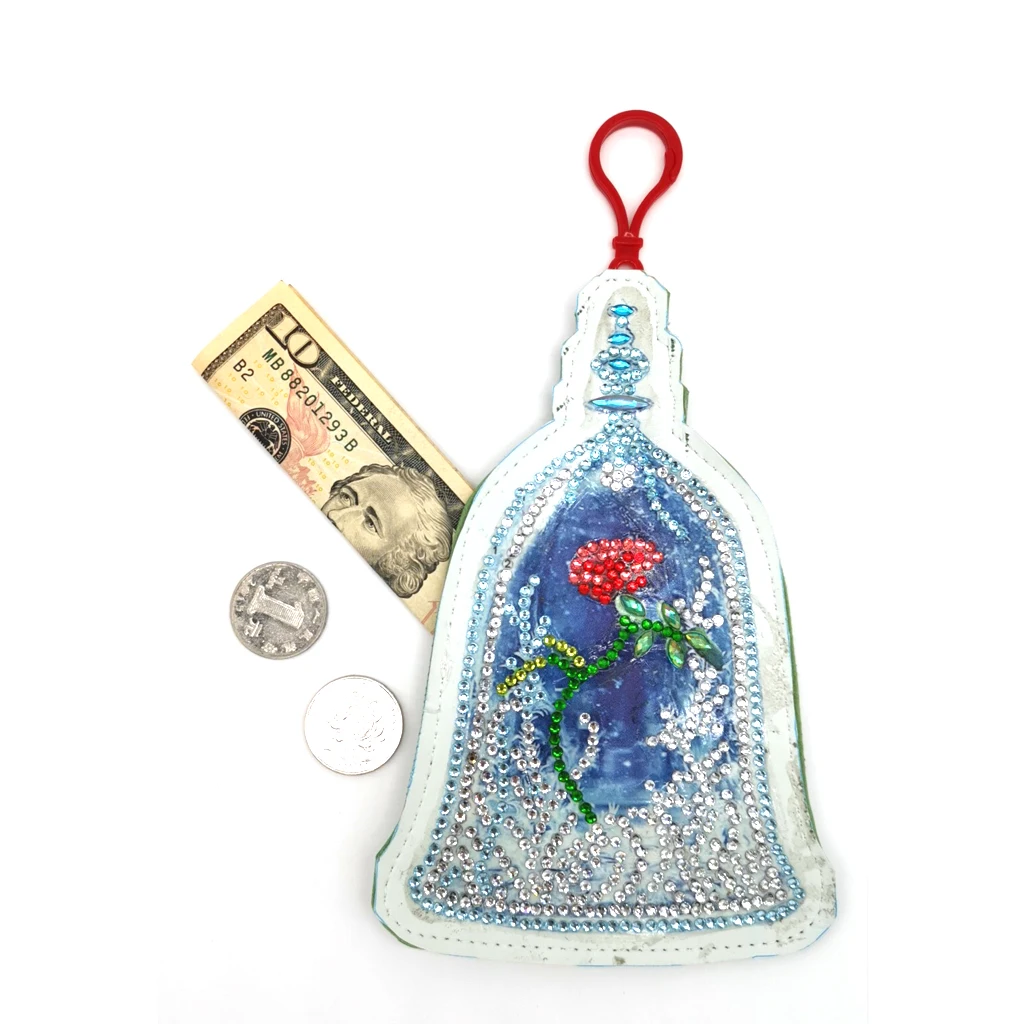 Оригинальный кошелек сделай сам специальная форма алмазная живопись уникальный