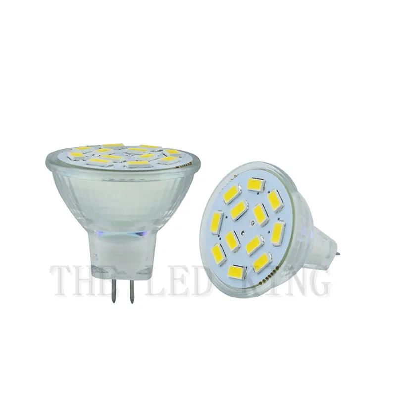 1 шт. сверхъяркий Светодиодный прожектор MR11 с регулируемой яркостью 12 В