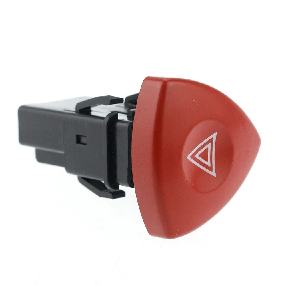 Switch Button 8200442724 Accessory Dash Hazard 12V Vehicle Red Car Warning Indicator Light Traffic for Renault |