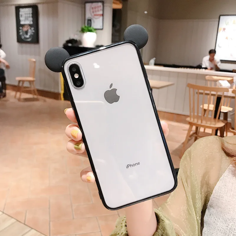 Прозрачный мягкий чехол для iPhone 11 Pro Max XR XS X 10 6 6s 7 8 Plus 5 5S SE силиконовый прозрачный