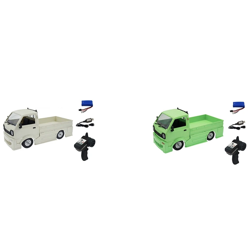 

for WPL D12 1/10 2WD RC Car Drift Truck Climbing Car LED Light On-Road RC Car Toys for Boys Kids Gifts