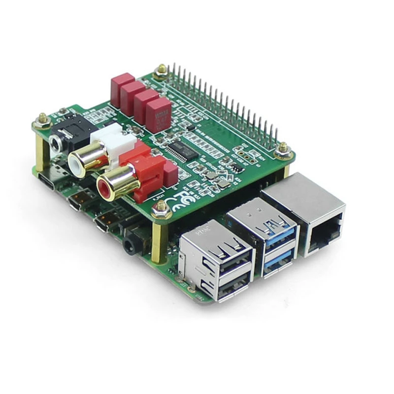 

DAC Audio Expansion Board for Raspberry Pi ,PCM5122 HIFI Audio Module Use for Raspberry Pi 4B/3B+