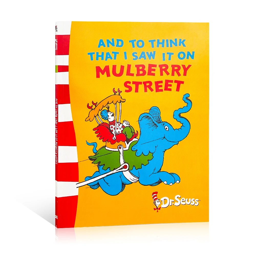 And To Think That I Saw It on Mulberry Street Picture Book Adventures Dr. Seuss Educational for Children Soft Cover Story Books