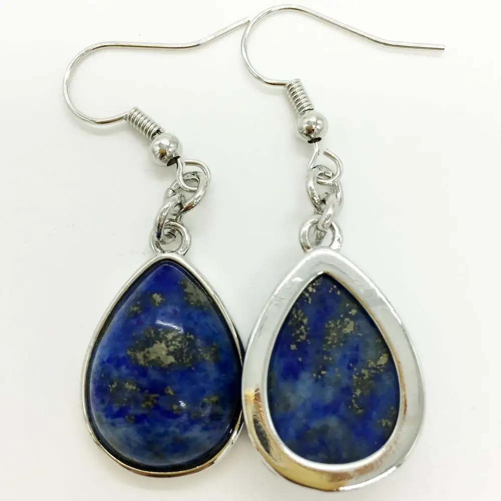 Бесплатная доставка красивые серьги подвески с лазуритом унакитом вишневым