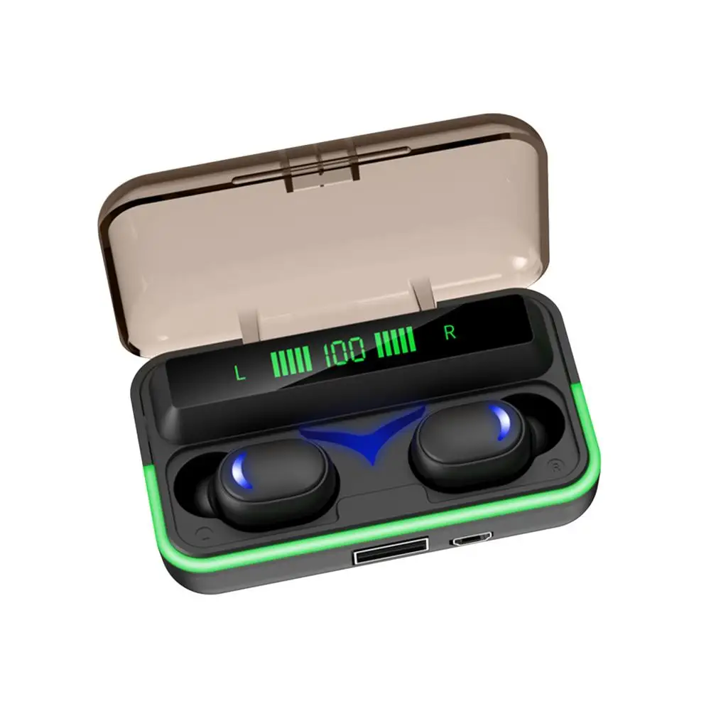 TWS Wireless Earphone Black Bluetooth 5.1 Game Headset Support HFP HSP A2DP AVRCP Noise-canceling Headphones Dropshipping | Электроника