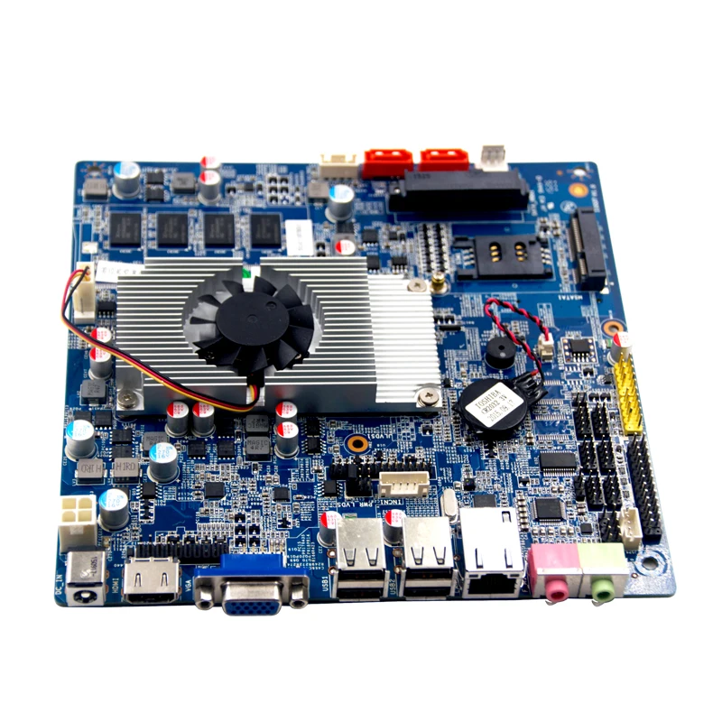 Celeron 1037U CPU Материнские платы mini itx NM10 чипсет бортовой 2GB ddr3 2 * COM Промышленная