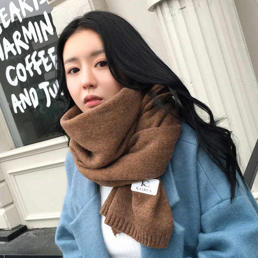 

2019 Winter Scarf for Women Cashmere Scarves Shawls Soft Scarf for Women Wool Pashmina Winter Warm Shawls Female Poncho Stoles