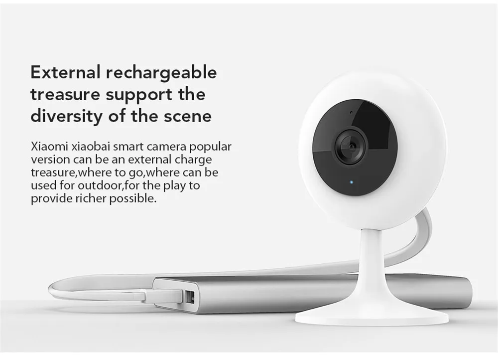 Xiaomi Mijia Xiaobai умная камера популярная версия 1080P HD Беспроводная Wi-Fi инфракрасная