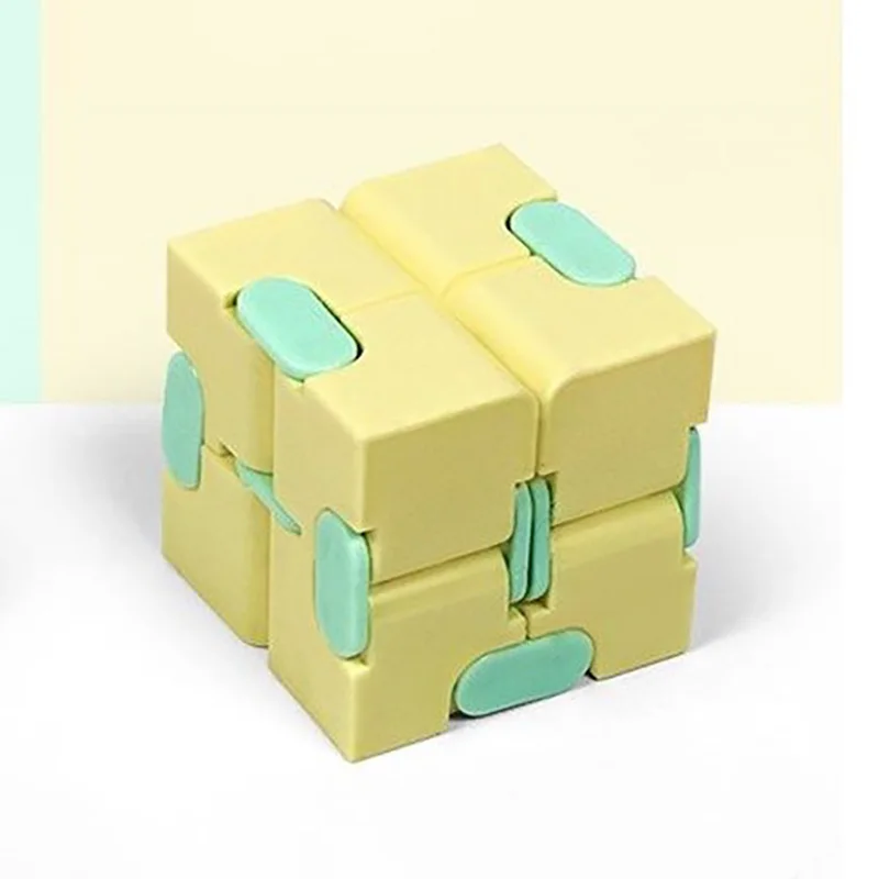 Cubo antiestr&eacute;s para aliviar el estr&eacute;s para ni&ntilde;os y mujeres, juguetes sensoriales para el autismo, TDAH, cubo infinito-1