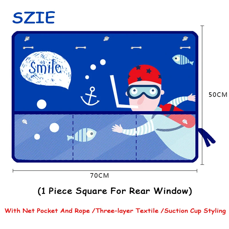 Мультяшные автомобильные солнцезащитные занавески для Mini Cooper Volkswagen VW Polo Passat B7 B8