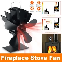 fireplace fan 5 blades heat powered stove fan wood log burner eco fan bbq ventilation fan home efficient heat distribution %ed%99%94%eb%aa%a9%eb%82%9c%eb%a1%9c