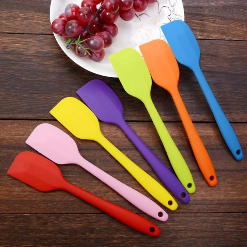 2 шт./лот новая кухонная силиконовая шпатель для сливочного торта скребок