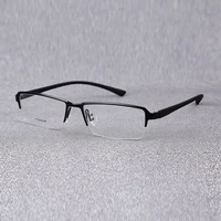 2021 fashion mens eyeglasses frames male optical eye glasses frame for men myopia prescription glasses half spectacle eyewear