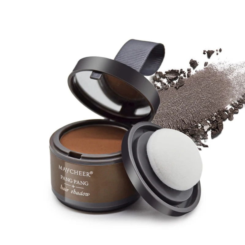 

4 Colors Hair Shadow Powder Instantly Black Root Cover Up Instant Hair Line Repair Edge Control Makeup Hair Concealer Coverage