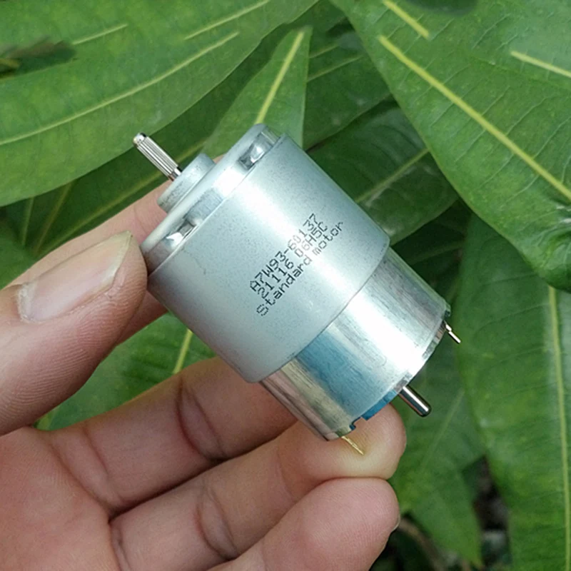 DC12V 24V 21200 об/мин высокоскоростной большой крутящий момент двойной вал