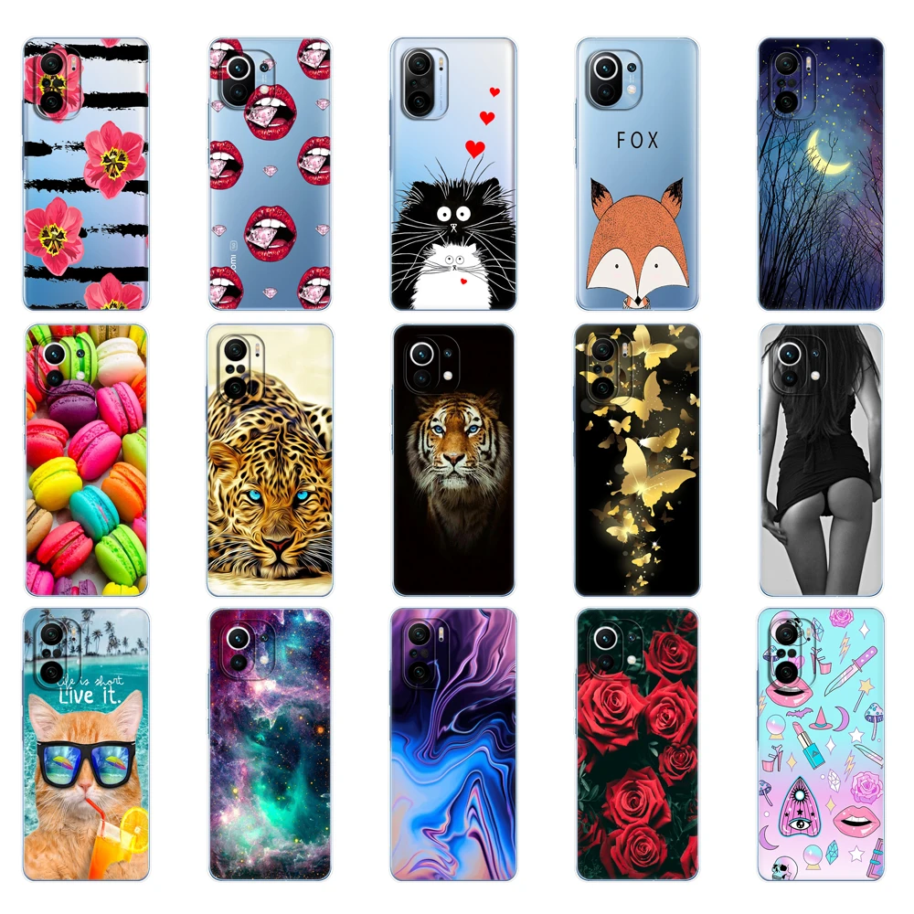 For xiaomi Mi 11 | Mi 11 Lite 4G 5G NE Mi 11i | Mi 11 Ultra Case Back For xiaomi11 i 11Lite Phone Cover Mi11Lite Silicon TPU