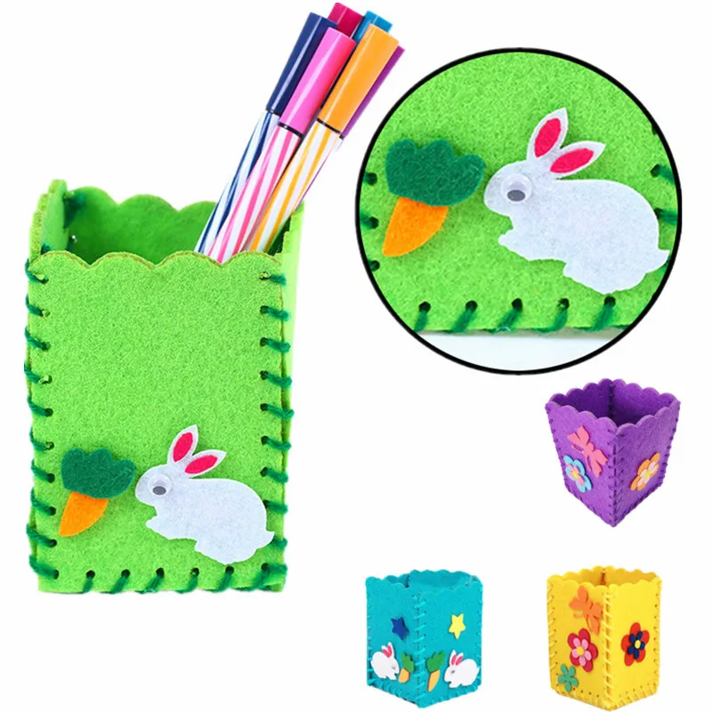 

1 шт., детский держатель для карандашей, из нетканого материала