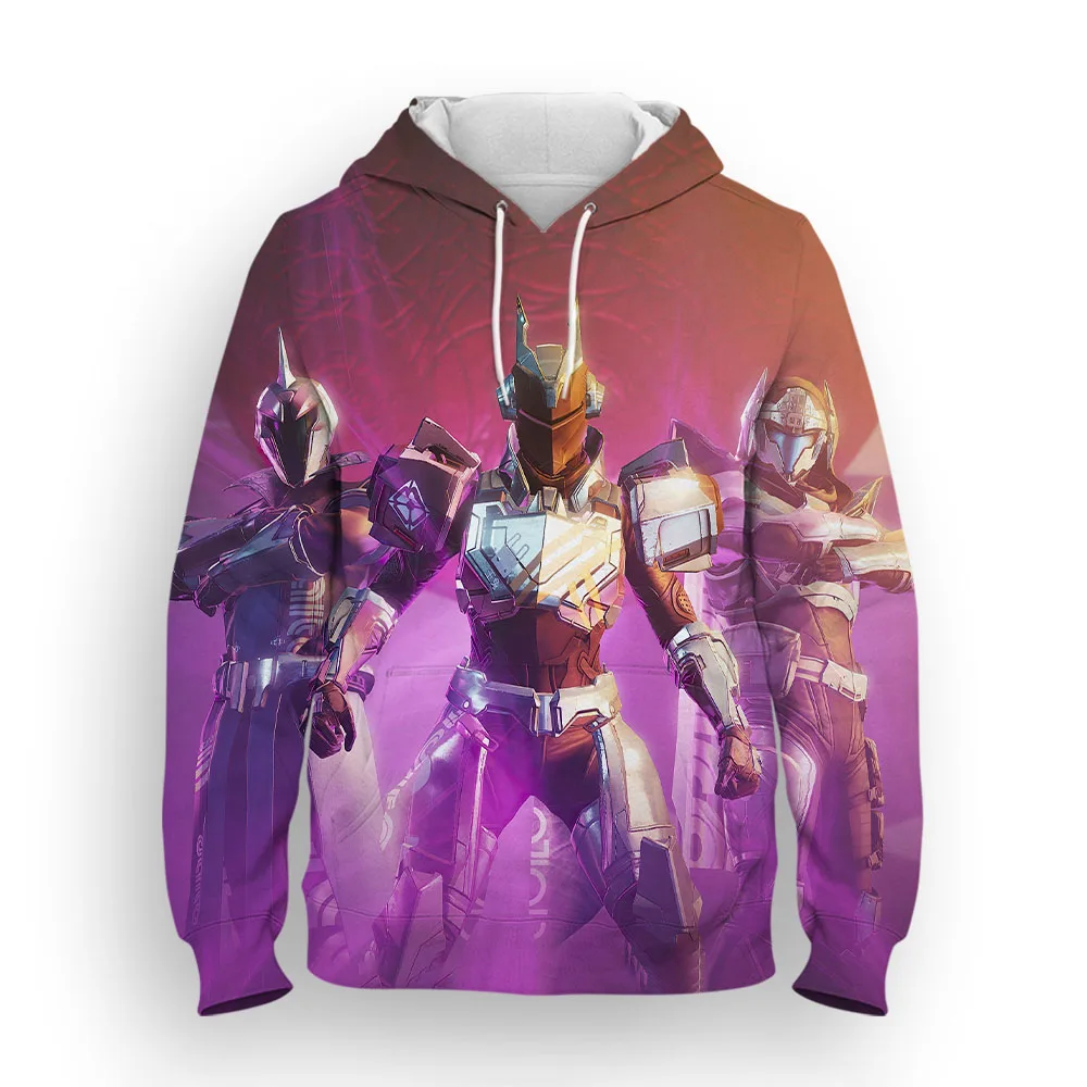 

Destiny 2 Japan Harajuku Children's Clothes Hoodies Kids Sweatshirts Hoody Cartoon Mens Tops Boys/Girls Pullover Hoodie Printed