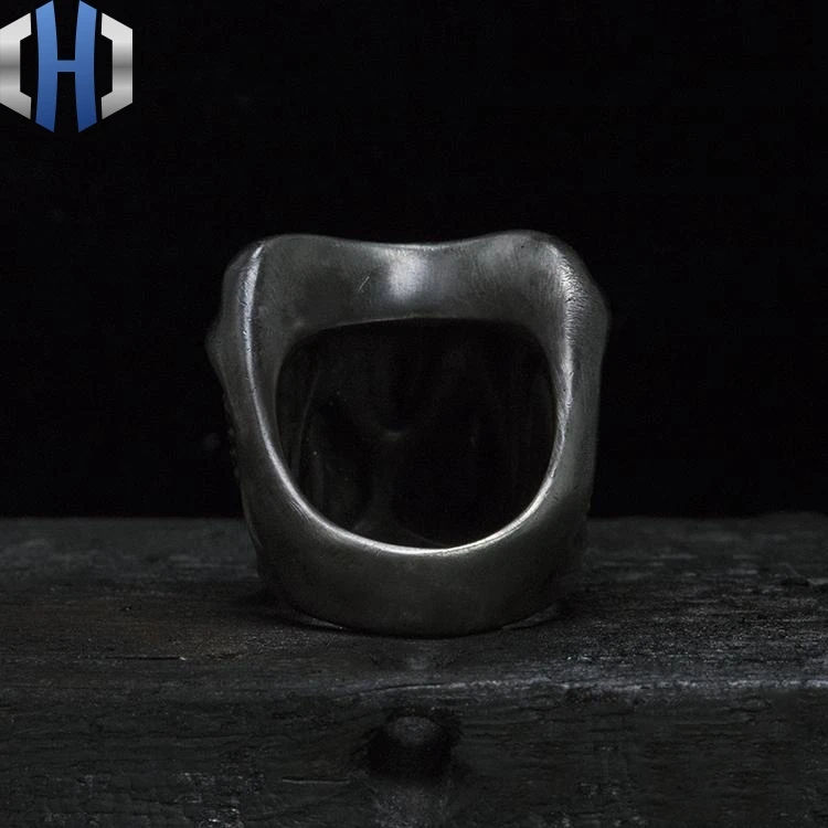 Оригинальные работы пустыня рогатая гадюка ручной Серебро 925 Серебряное кольцо