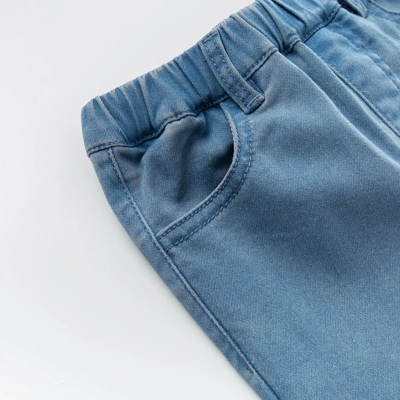 DBZ13500 dave bella весенние штаны для маленьких девочек модные детские длинные в горошек