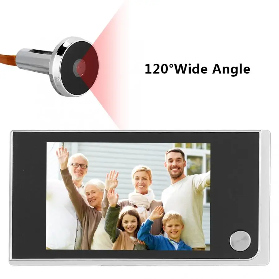 3 5 дюймов электрический дверной звонок Домофон ЖК дисплей Беспроводной видео