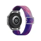 Ремешок для смарт-часов, эластичный браслет с принтом 20 мм для Samsung Galaxy Watch 3 41 мм R850 и Active2