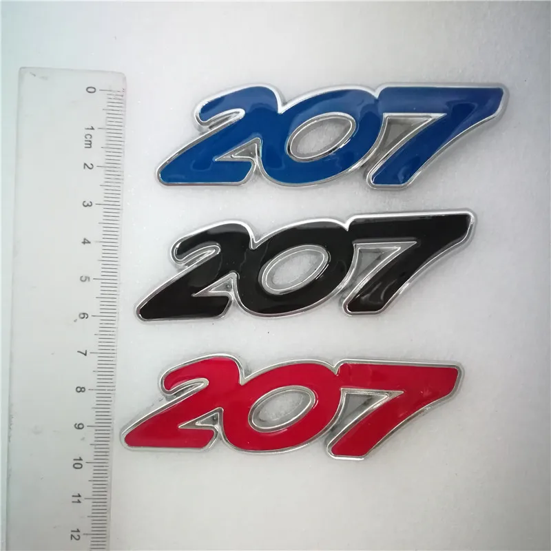 Автомобильная наклейка эмблема 3D Эмблема для заднего багажника значок с номером