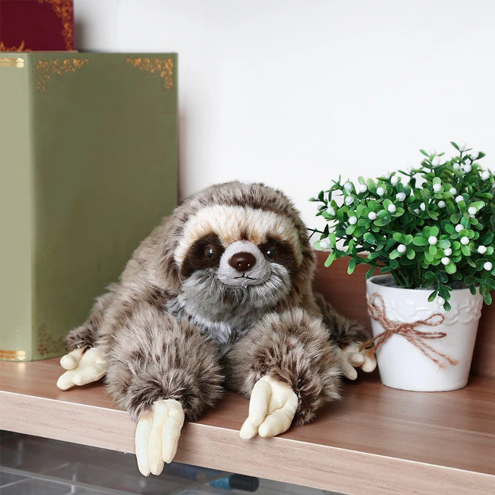 Фото TEDDY Doll Cute Cuddly Children Gifts Animals Three Toed Stuffed Toy Birthday Soft Critters Plush Sloth Lying Lifelike TEDDY Doll Cute Cuddly Children Gifts Animals Three Toed Stuffed Toy Birthday Soft Critters Plush Sloth Lying Lifelike