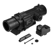optic sight 4x magnifier scope red dot sight compact hunting riflescope sights for jinming gel ball blaster water accessories