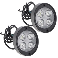 1pcs motorcycle lights 6 led four ball spotlights rearview mirror spotlights auxiliary headlight brightness electric car light