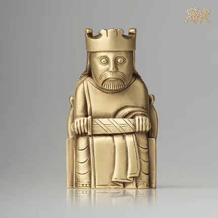 Медные поделки ограниченного выпуска украшение Льюис Chessmen художественная