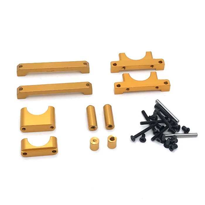 

Обновленные металлические аксессуары для монтажа шасси для WLtoys A949 A959 A969 A979 K929 Φ 1/18 детали для радиоуправляемых автомобилей