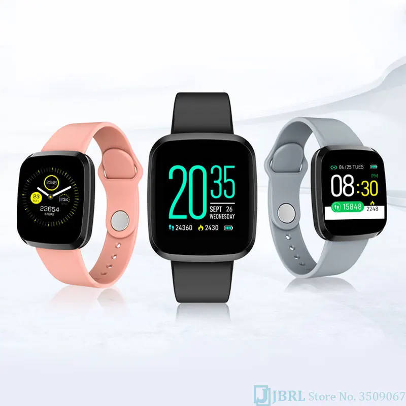 Модные Смарт браслет Для мужчин женщин Smartband для Android IOS смарт Фитнес трекер